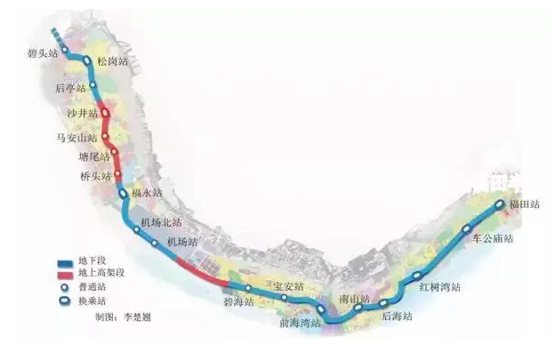 柔性電路板生產(chǎn)廠家：6月30日，深圳地鐵11號線試運行，約嗎？